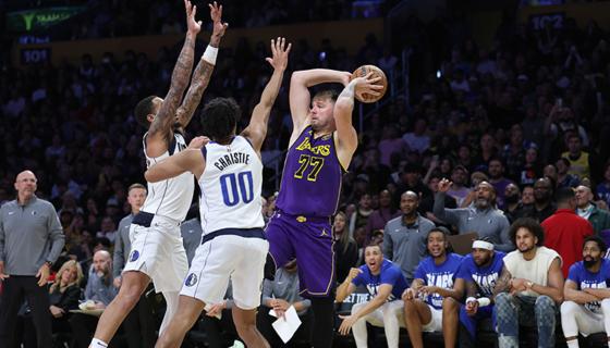 Luka Dončić erzielte ein Triple-Double gegen alle 30 Teams der Liga